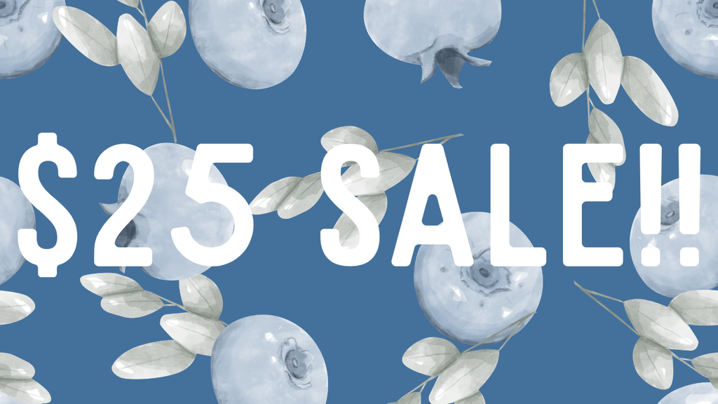 $25 Sale Tab
