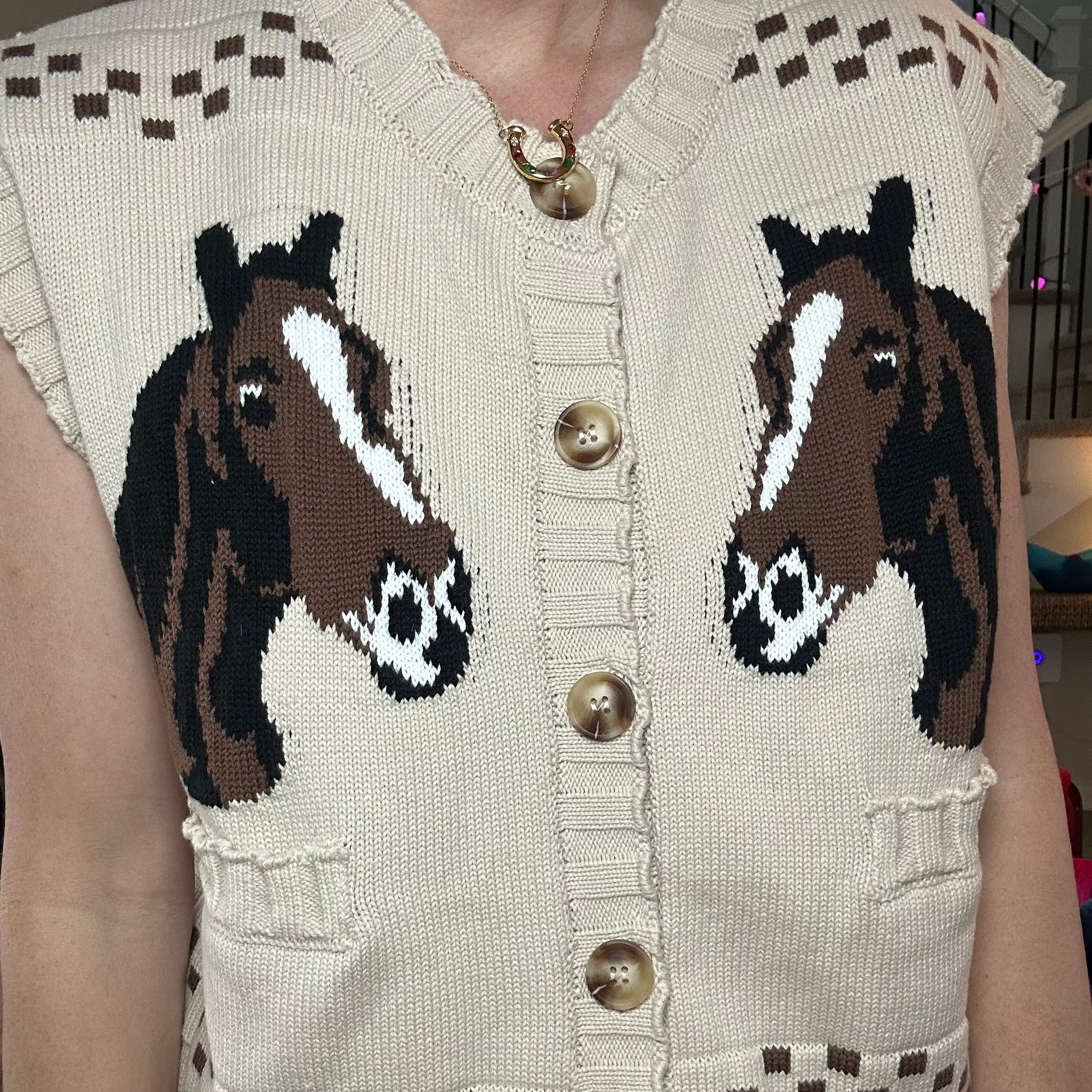 Giddy Up Cowgirl Cardigan Vest – Blueberry Hil