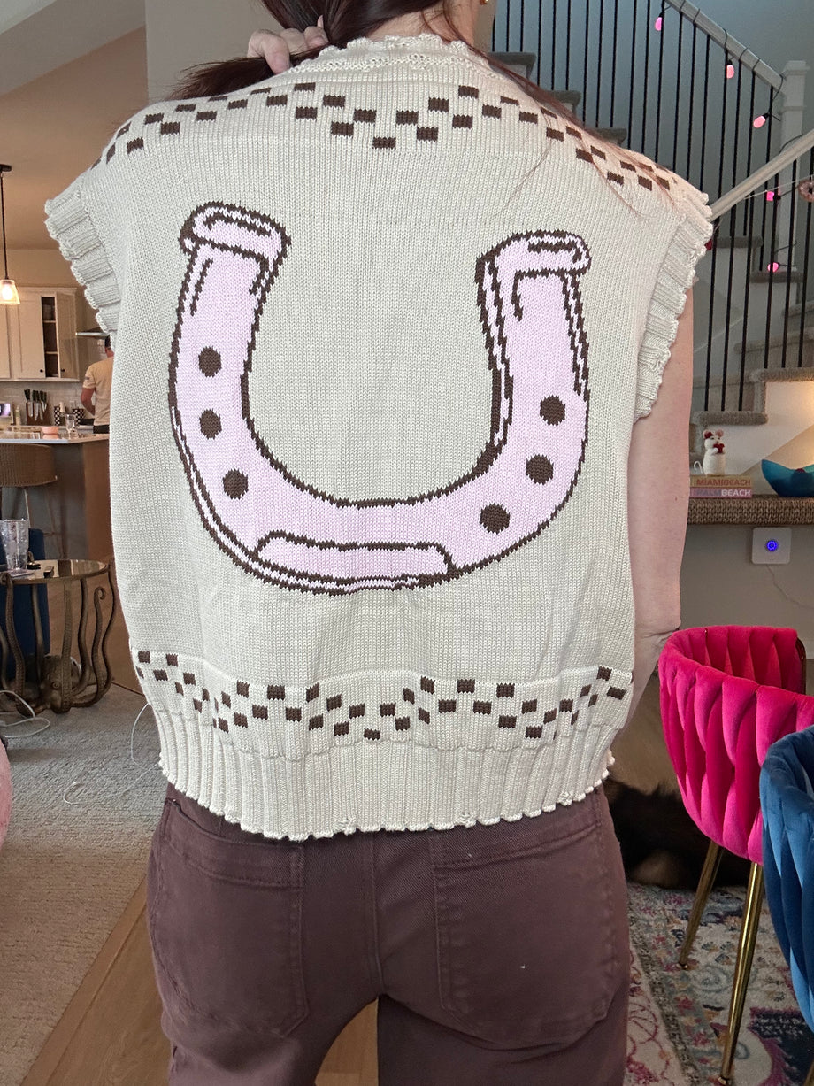 Giddy Up Cowgirl Cardigan Vest – Blueberry Hil