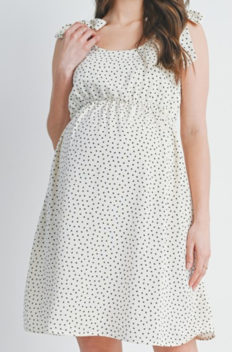polka dot dress for pregnant ladies Dress Maternity Outwear Dot Polka Women's Pregnant Printing Joint Baby Maternity  Dress Daily Wearing (Black, S) at Amazon Women's Clothing store