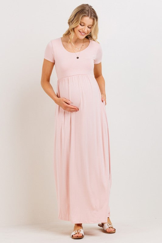 Pink Lemonade Maternity Dress – Blueberry Hil Pink Lemonade Maternity Dress – Blueberry Hil